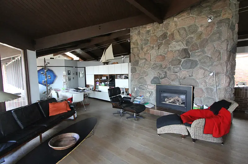 An interior installation photo showcasing the Thor select and better wood flooring